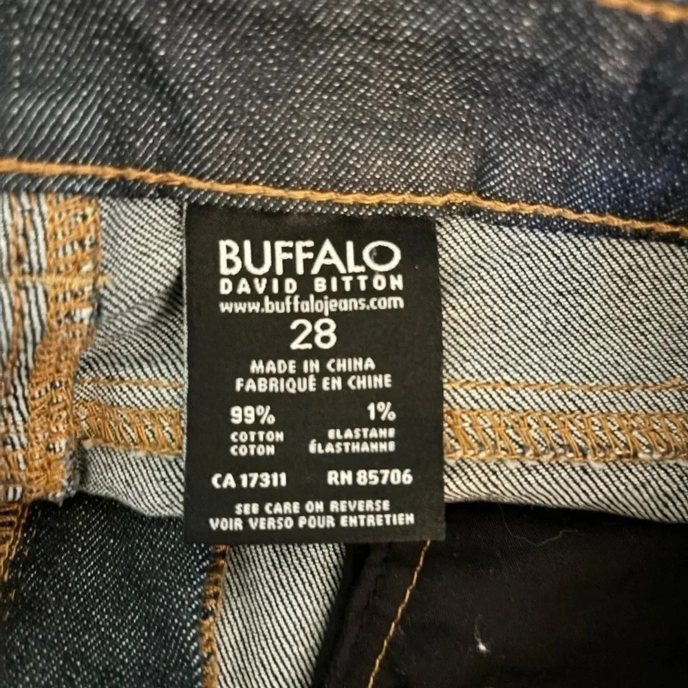 Buffalo by David Britton Womens Star Regular Rise Stretch Cigarette‎ SZ 28 Jeans - Picture 6 of 7